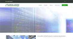 Desktop Screenshot of cortislentini.it